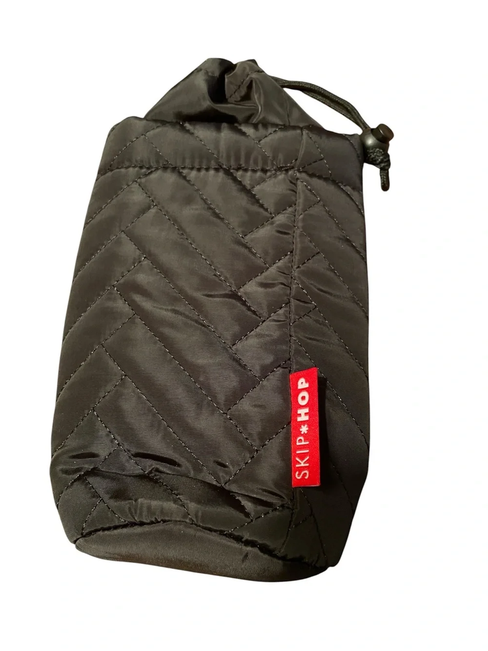 Skip Hop Single Thermal Quilted Bottle Holder‎ With Draw String NWOT